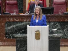 El PP denuncia que el Gobierno de España “deja fuera a la Región de Murcia también del diseño del futuro sistema eléctrico, pese a su relevancia energética” María Casajús. Pleno 16-05-2025