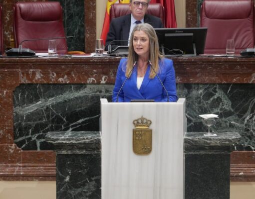 El PP denuncia que el Gobierno de España “deja fuera a la Región de Murcia también del diseño del futuro sistema eléctrico, pese a su relevancia energética” María Casajús. Pleno 16-05-2025